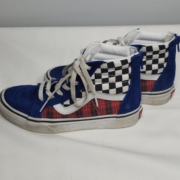 Vans Old Skool Suede Checkered Plaid - Picture 1 of 7
